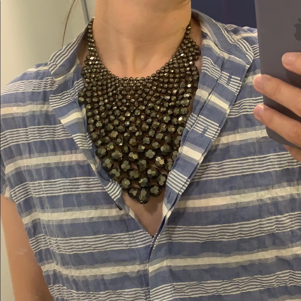Vintage bib necklace